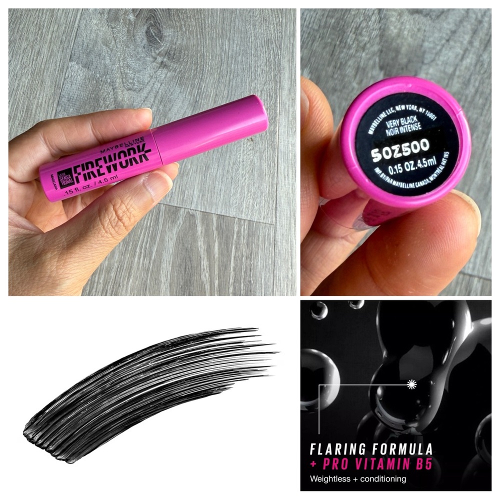 mini mascara~ Lash Sensational Firework Washable~ Maybelline